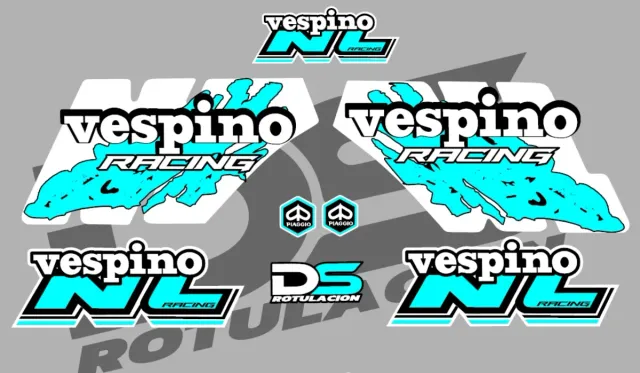 Kit Vinilos Vespino NL Racing