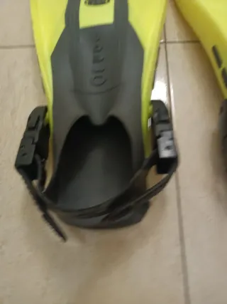 Aletas de buceo amarillas Nemrod