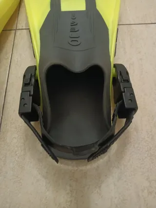 Aletas de buceo amarillas Nemrod