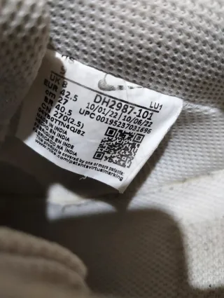 Zapatillas Nike Court Vision Low Blancas y Negras