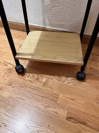 Mesita 3 estantes con ruedas