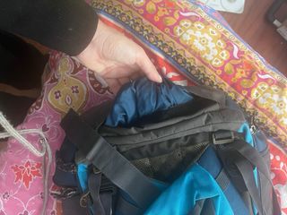 Mochila Trekking Quechua 50L Azul/Turquesa