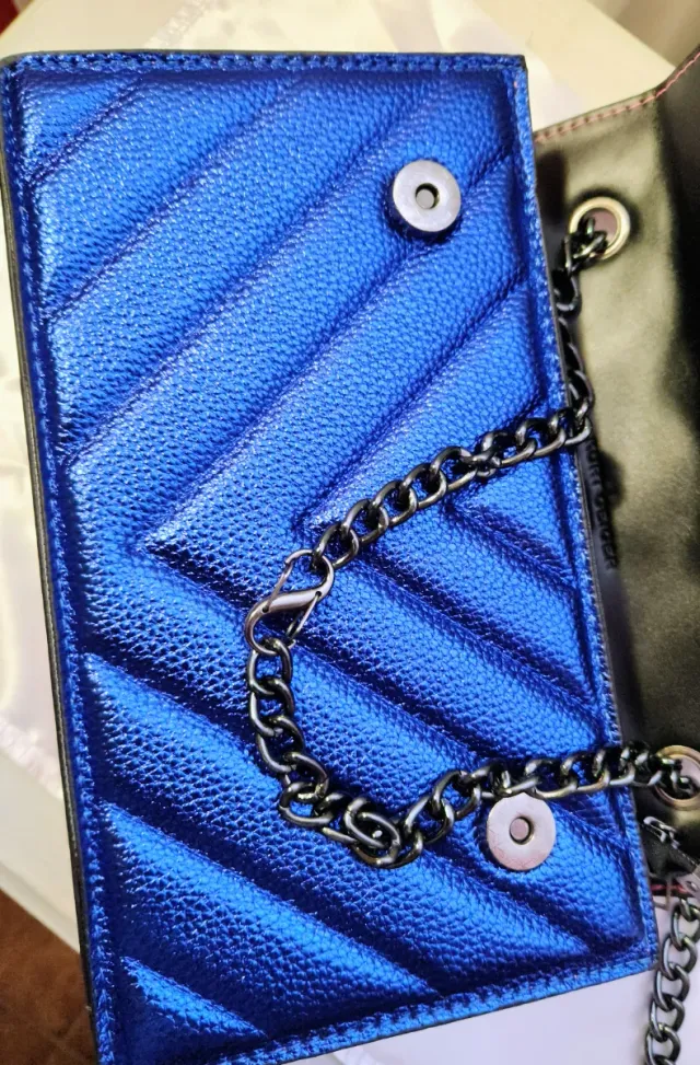 Borsa Rainbow rosa, blu, verde