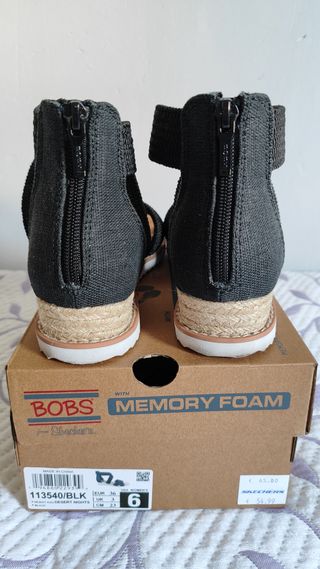 Sandali Skechers Donna Neri