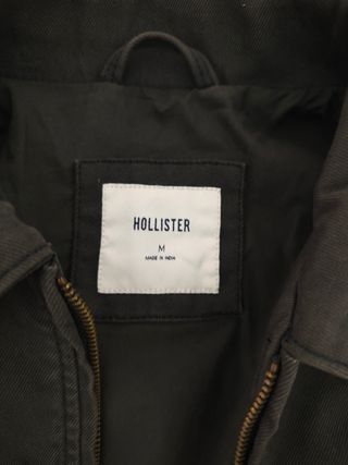 Chaqueta Hollister Negra Talla M