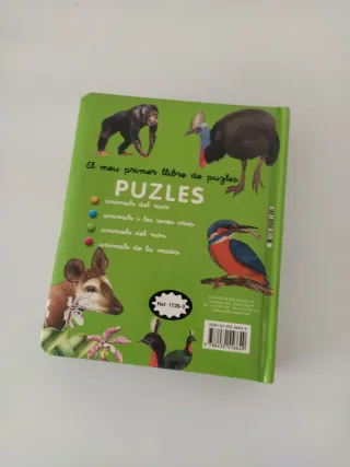 Libro Puzles Animals del móna