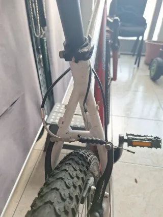 Bicicleta Montaña Decathlon Roja