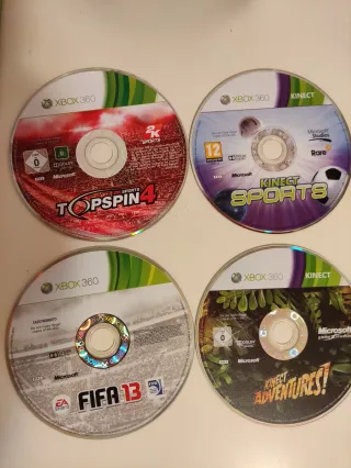 Xbox 360 funcionando + lote de juegos