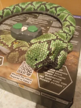 Serpiente Pitón RC Terrestre y Acuática