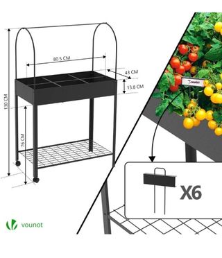 Huerto urbano Vounot - terraza