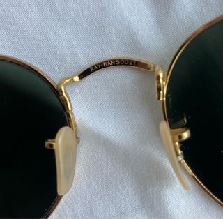 Gafas de sol Ray-Ban Round Metal Doradas