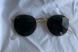 Gafas de sol Ray-Ban Round Metal Doradas