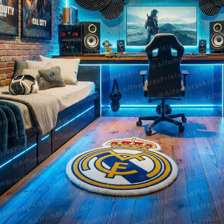 Alfombra Real Madrid Escudo Fútbol Madrid