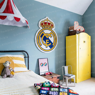 Alfombra Real Madrid Escudo Fútbol Madrid