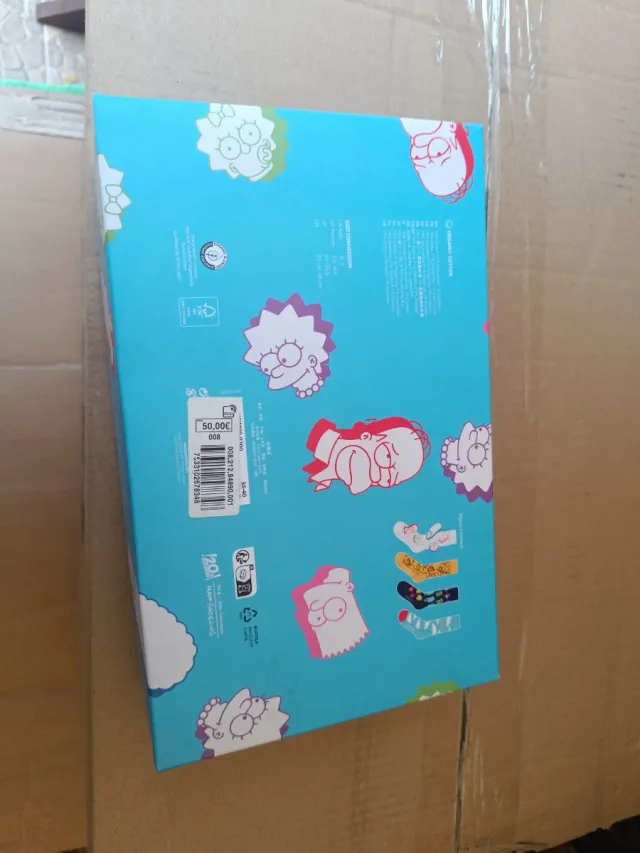 Happy Socks Simpsons 4 calcetines talla 36-40