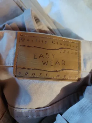 Lote 3 pantalones hombre beige y marino:12