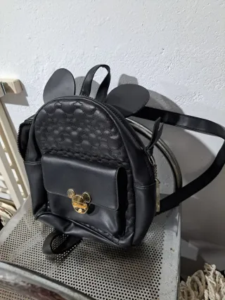 Bolso Negro Mickey Mouse