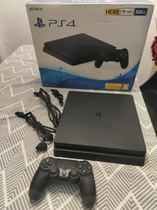 Consola PlayStation 4 PS4 Negra