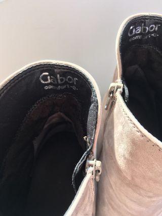 Botines Gabor Piel Beige