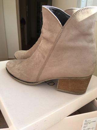 Botines Gabor Piel Beige