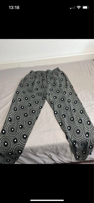 Pantalón estampado círculos
