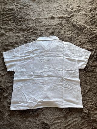 Camisa blanca de pepco destinion manga corta XXS