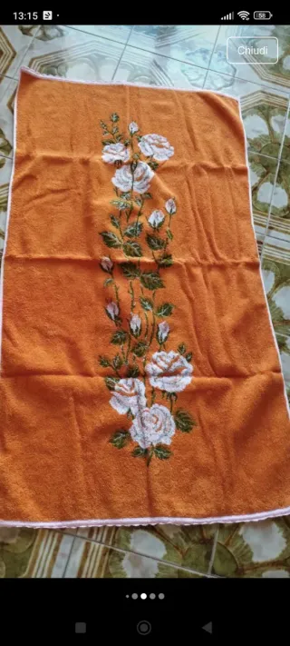 Asciugamani spugna corredo