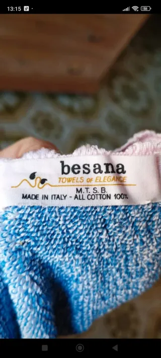 Asciugamani spugna corredo