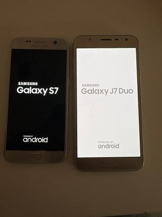 Lote 2 Telefoni Samsung S7 e J7 Duo