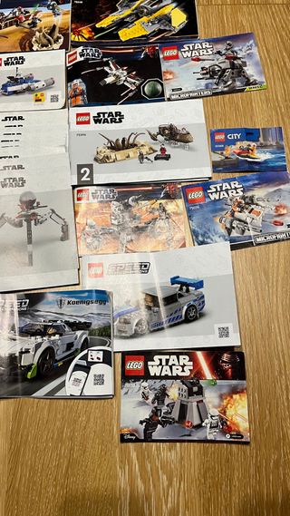 Pacchetto Istruzioni LEGO Star Wars