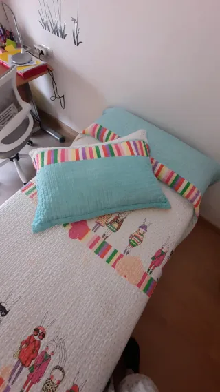 Copripiumino reversible per bambini per letto 90