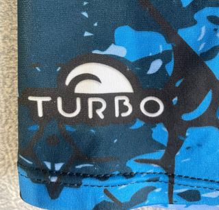 Costume da bagno Turbo Blu e Nero