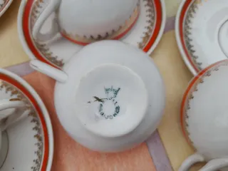 Juego de café antiguo