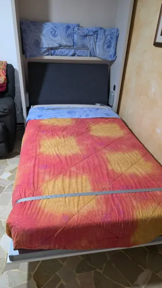 Letto una piazza e mezza a scomparsa