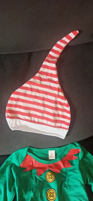 Disfraz Duende Bebé 3 Piezas