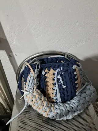 Bolso tejido artesanal