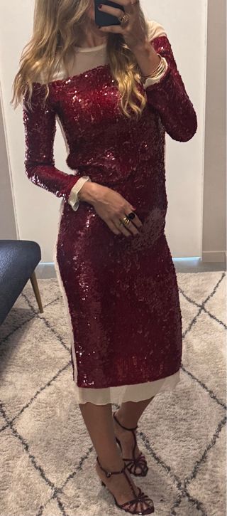 Vestido Zara Lentejuelas Limited Edition