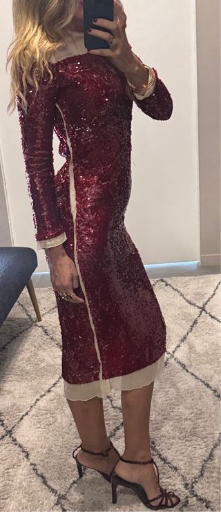 Vestido Zara Lentejuelas Limited Edition