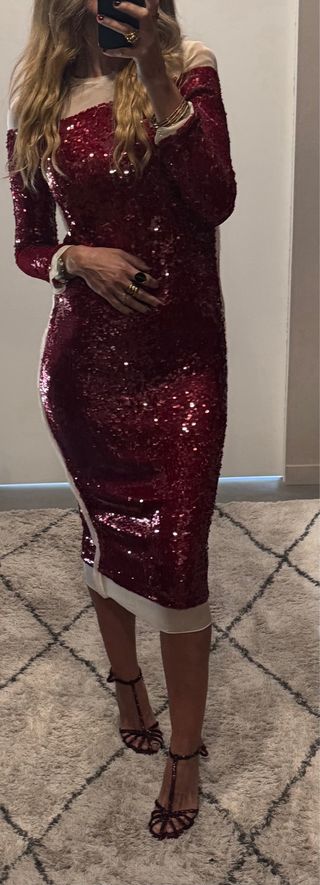 Vestido Zara Lentejuelas Limited Edition