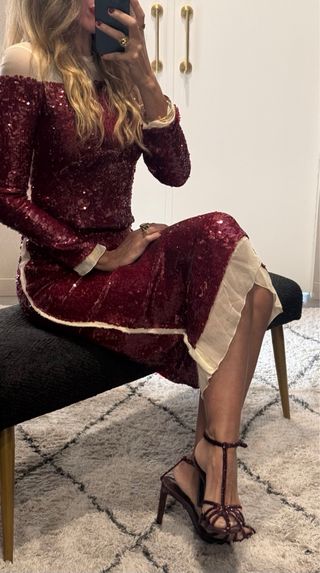 Vestido Zara Lentejuelas Limited Edition