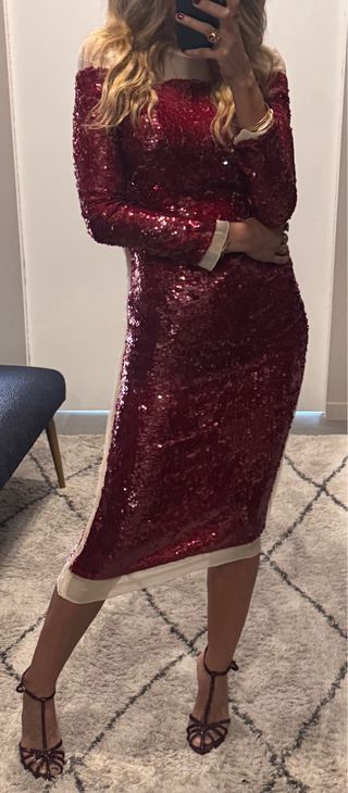 Vestido Zara Lentejuelas Limited Edition