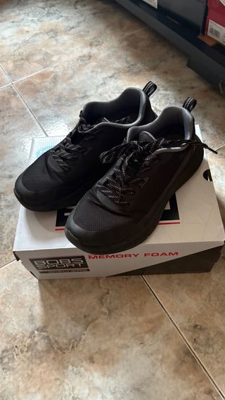 Zapatillas Skechers Bobs Sport Memory Foam Negras