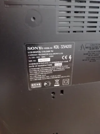 TV Sony Bravia 32 Negra