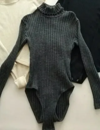 Lote 3 Bodys Jersey Manga Larga