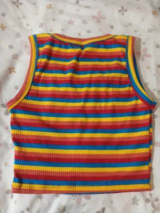 Top de rayas SHEIN XS