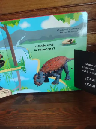 Bebé Dinosaurio: Libro infantil con sonidos