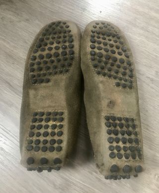 Mocasines Superga Gommino T42 Verde Oliva