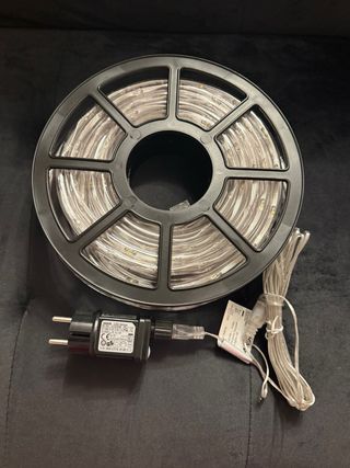 Striscia di luci LED per Natale trasparente