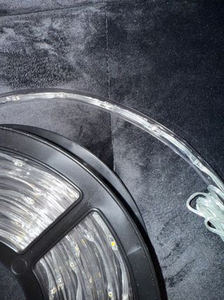 Striscia di luci LED per Natale trasparente