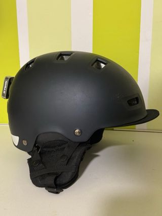 Casco Oxelo infantil+luz led